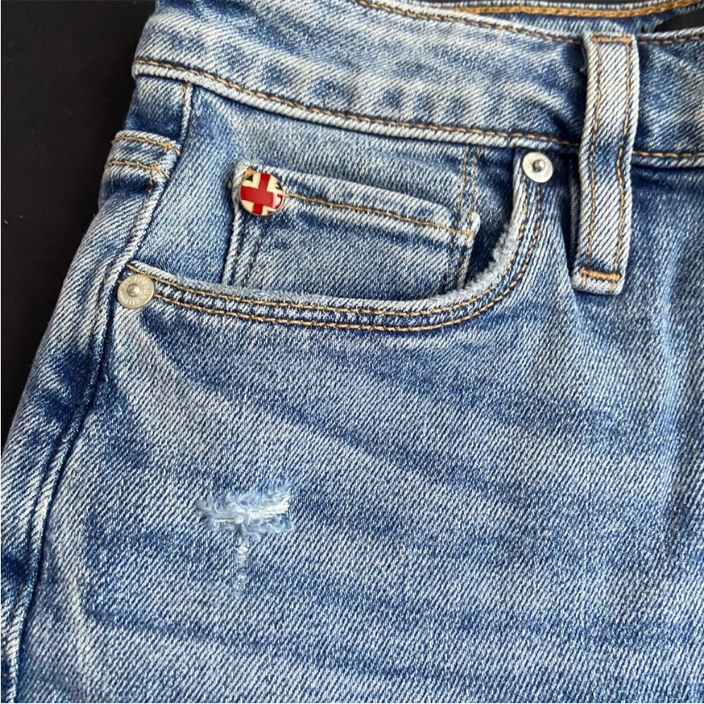 Hudson Jeans Croxley Distressed Jean Shorts 23 - Picture 3 of 8
